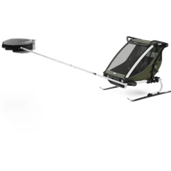 Thule Chariot Lite 2 - Fietskar voor 2 Kinderen - vintage green