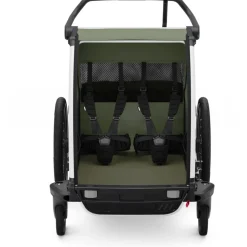 Thule Chariot Lite 2 - Fietskar voor 2 Kinderen - vintage green
