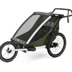 Thule Chariot Lite 2 - Fietskar voor 2 Kinderen - vintage green
