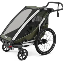 Thule Chariot Lite Single - Fietskar voor 1 Kind - vintage green