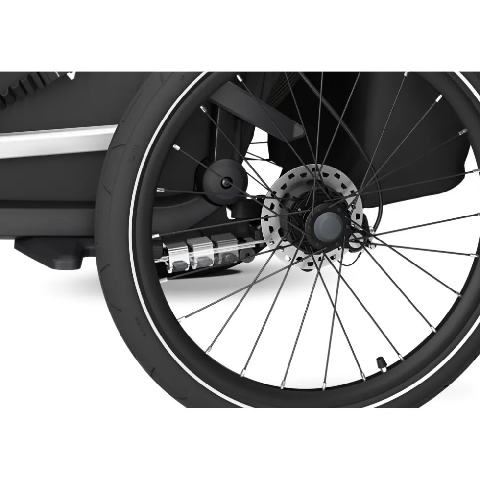 Thule Chariot Sport 2 Single - Fietskar voor Kinderen - zwart