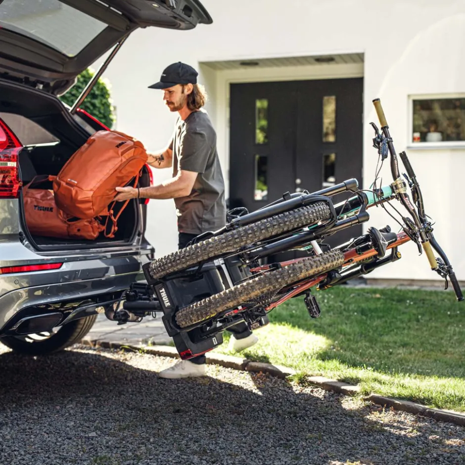 Fietsendragers < Thule EasyFold XT fietsendrager - 2 fietsen - Aluminum/Black