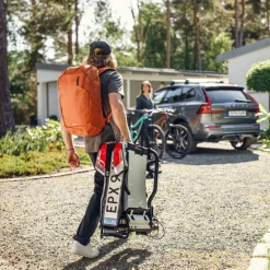 Fietsendragers < Thule EasyFold XT fietsendrager - 2 fietsen - Aluminum/Black