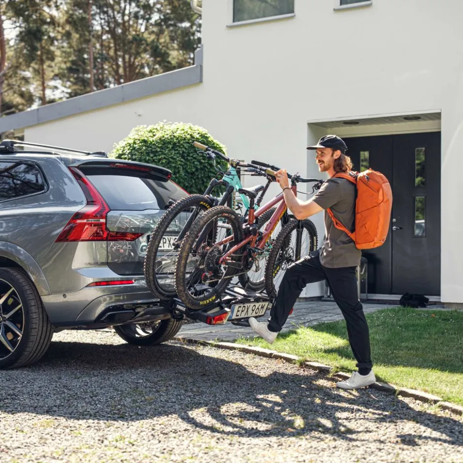 Fietsendragers < Thule EasyFold XT fietsendrager - 2 fietsen - Aluminum/Black