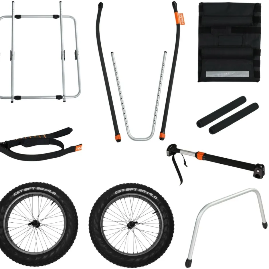 Bagagekarren < Thule Reacha Sport Beach Fietskar