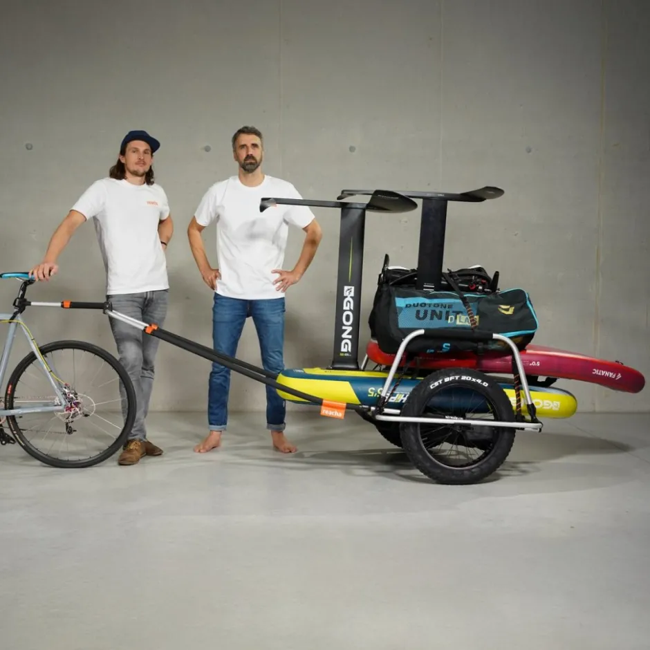 Bagagekarren < Thule Reacha Sport Beach Fietskar