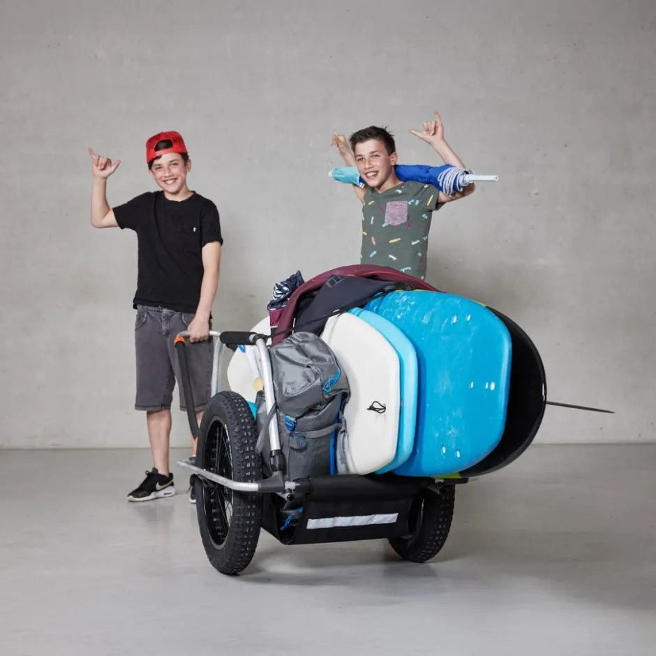 Bagagekarren < Thule Reacha Sport Beach Fietskar
