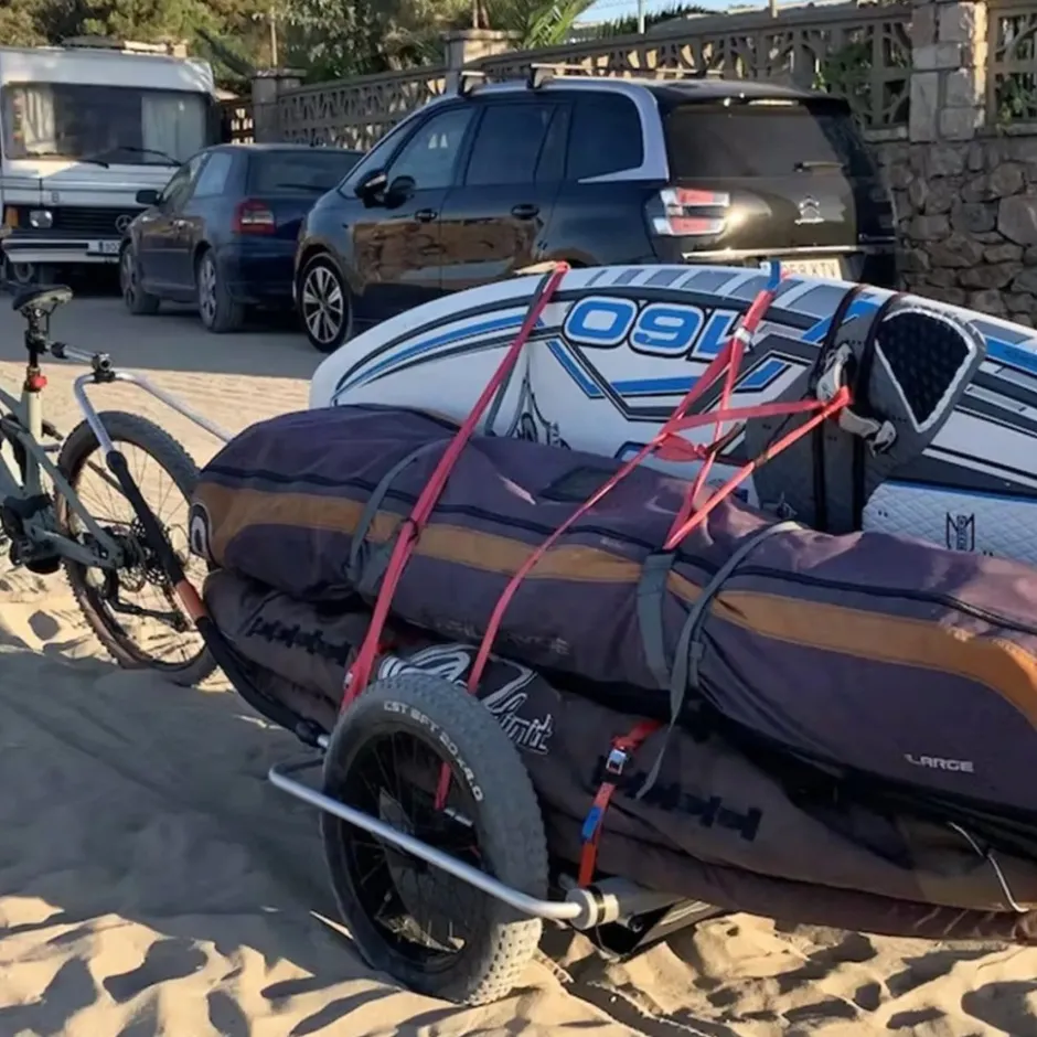 Bagagekarren < Thule Reacha Sport Beach Fietskar