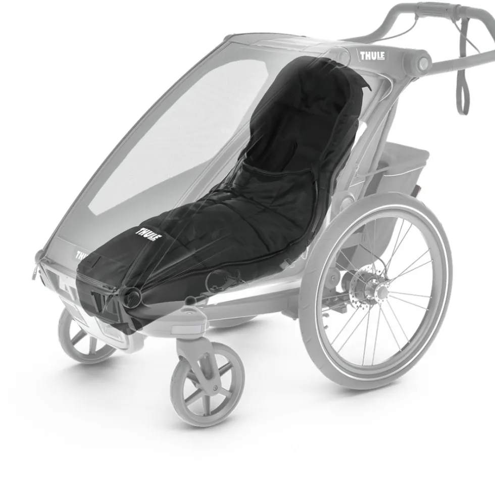 Thule Voetenzak voor Kinderwagen en Fietskar - Sport - Zwart