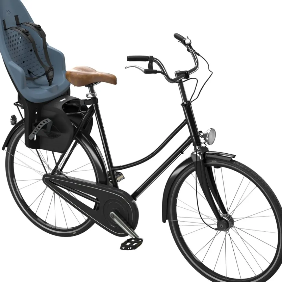 Thule Yepp 2 Maxi Fiets-Kinderzitje - Bagagerekbevestiging - Aegean Blue