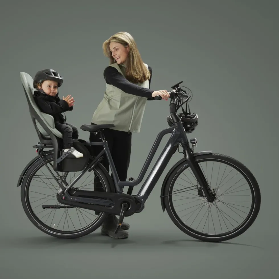 Thule Yepp 2 Maxi MIK HD Fiets-Kinderzitje - Zwart