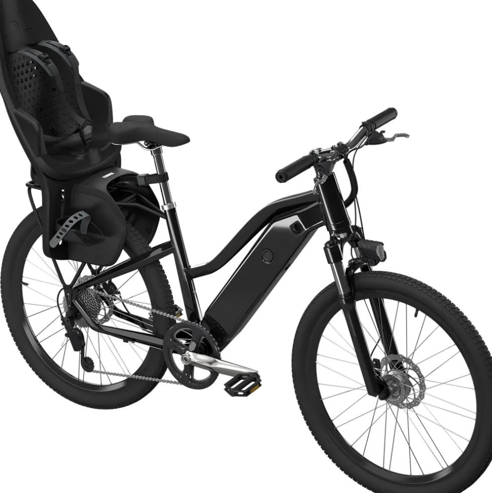 Thule Yepp 2 Maxi MIK HD Fiets-Kinderzitje - Zwart
