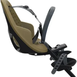 Thule Yepp 2 Mini Fiets-Kinderzitje - Voormontage - Nutria Green
