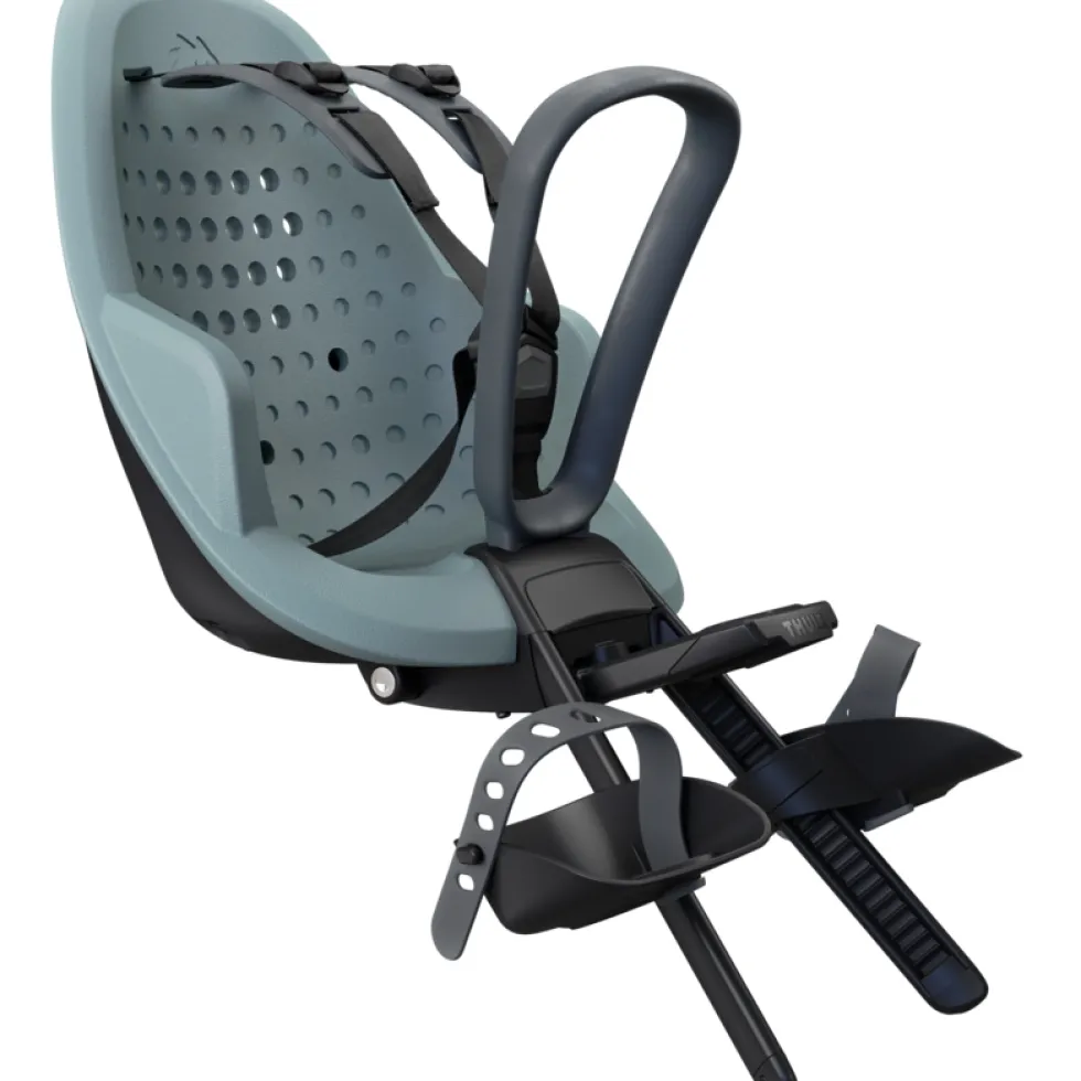 Thule Yepp 2 Mini Fiets-Kinderzitje - Voormontage - Mid Blue