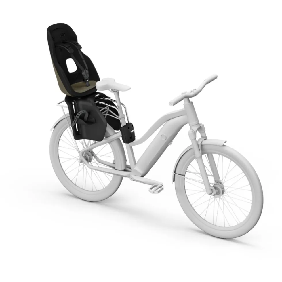 Thule Yepp Nexxt 2 Maxi Fiets-Kinderzitje - Fietsframe Montage - Deep Khaki