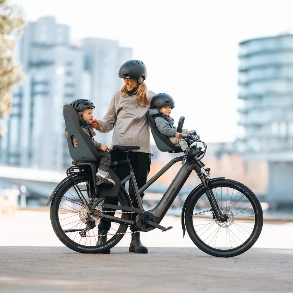 Thule Yepp Nexxt 2 Maxi Fiets-Kinderzitje - Bagagedrager-Bevestiging - Dark Slate
