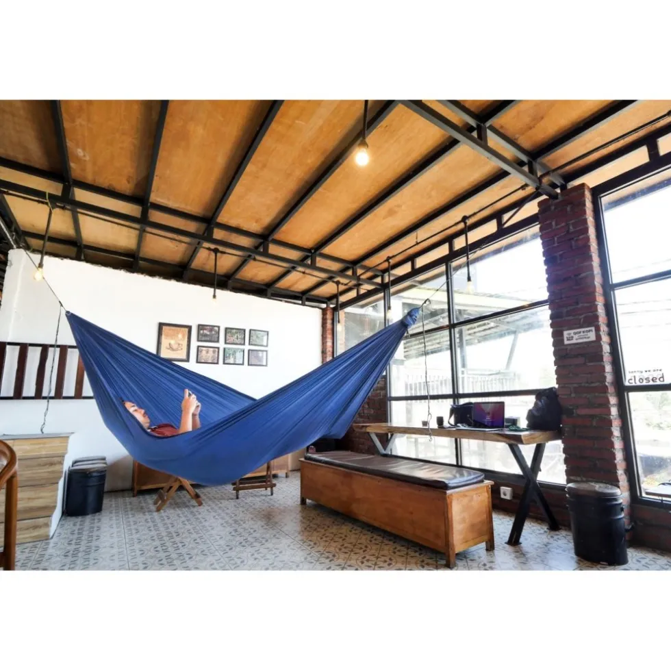 Ticket To The Moon Lightest Hangmat - Navy Blue