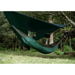 Ticket To The Moon Moon Tarp 2024 voor hangmat - Dark Green