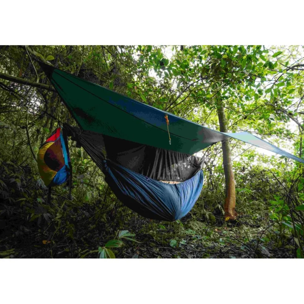 Ticket To The Moon Moon Tarp 2024 voor hangmat - Dark Green