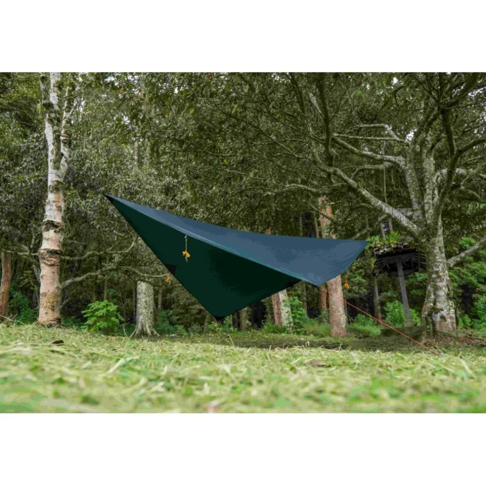 Ticket To The Moon Moon Tarp 2024 voor hangmat - Dark Green