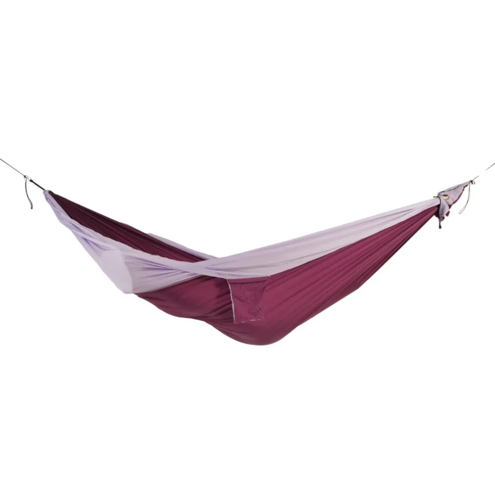 Ticket To The Moon Travel King Size Hangmat - Plum / Light Purple