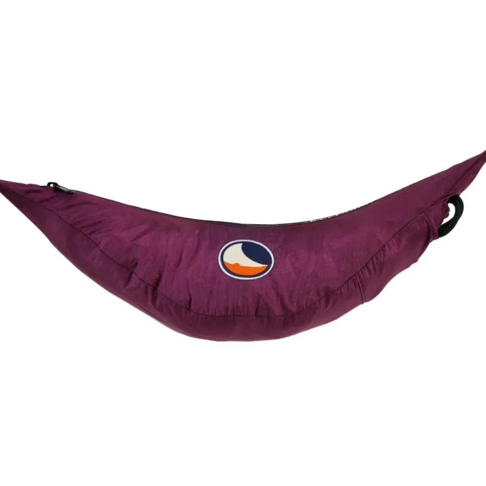 Ticket To The Moon Travel Compact Hangmat - Plum