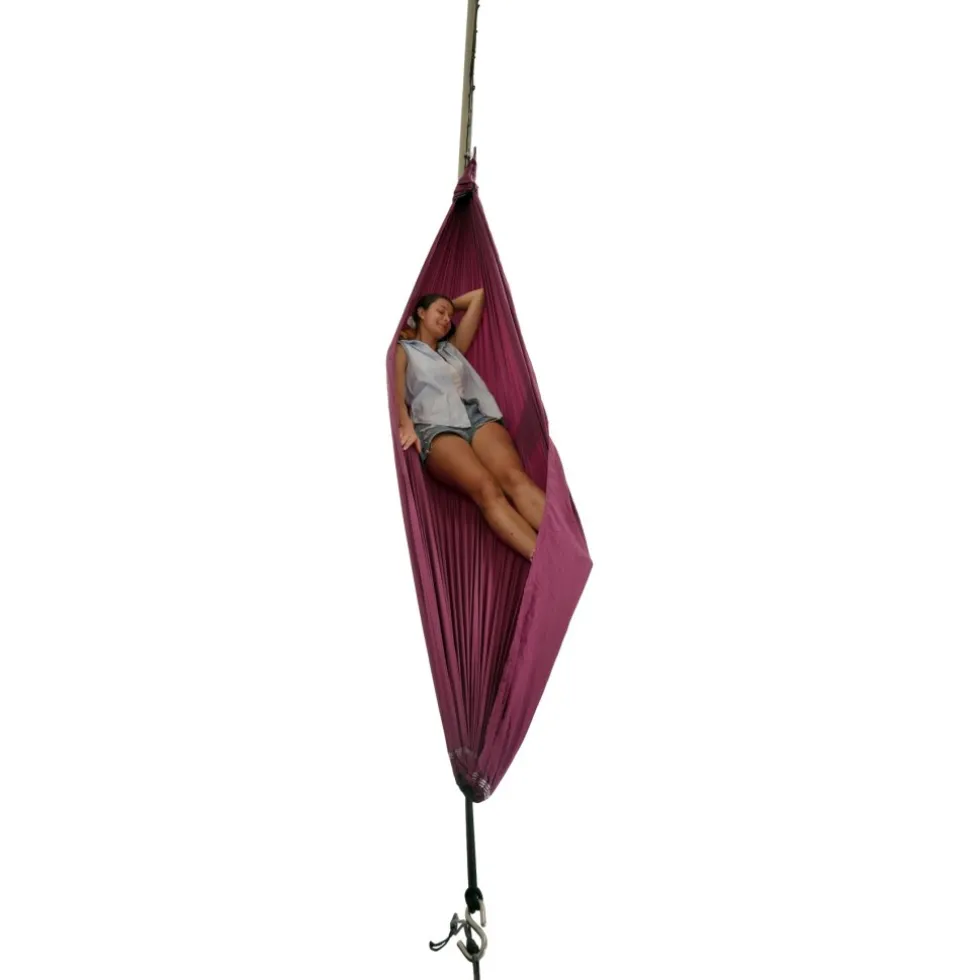 Ticket To The Moon Travel Compact Hangmat - Plum
