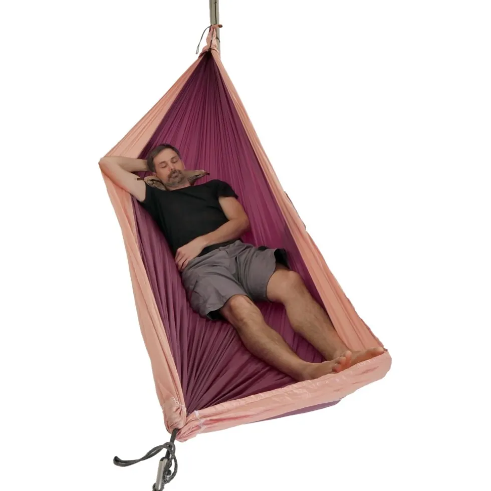 Ticket To The Moon Travel Hangmat - Original - Plum / Peach
