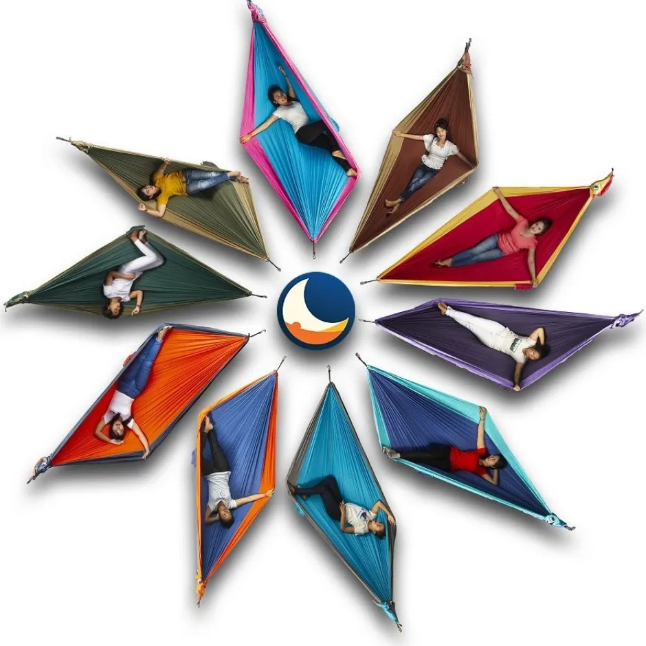 Tenten, Tarps & Hangmatten < Ticket To The Moon Travel King Size Hangmat - Bruin / Bruin