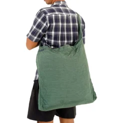Ticket To The Moon Eco Bag Premium Boodschappentas - Large - 30L - Sage Green