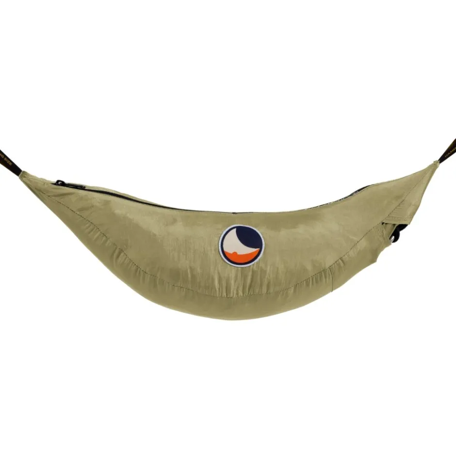 Tenten, Tarps & Hangmatten < Ticket To The Moon Travel King Size Hangmat - Recycled & Blue Sign Fabric - Bruin / Bruin
