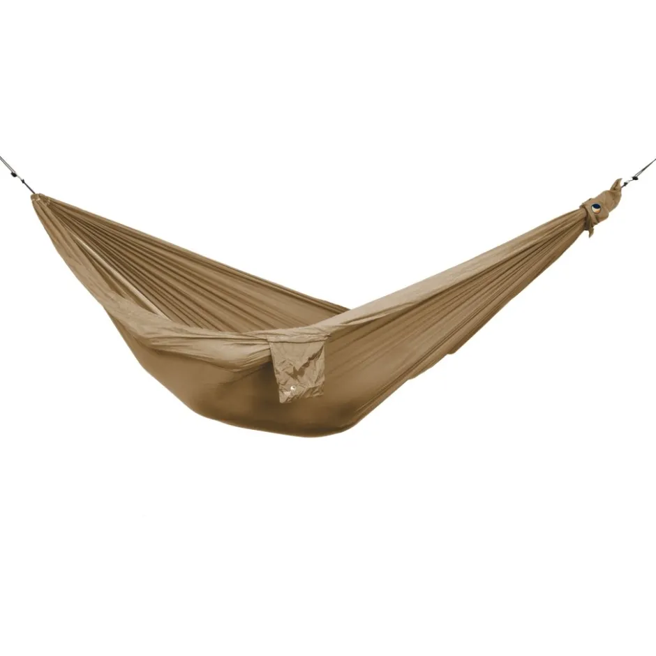 Tenten, Tarps & Hangmatten < Ticket To The Moon Travel King Size Hangmat - Recycled & Blue Sign Fabric - Bruin / Bruin