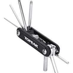 Topeak Deluxe Cycling Accessory Kit with Mini Dual Pump, Shuttle Lever 1.1, X-Tool+ & Aero Wedge Pack Small
