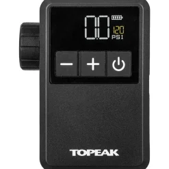 Topeak E-Booster Digital Mini Batterij-Luchtpomp - zwart