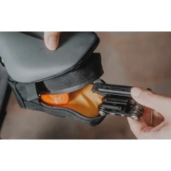 Topeak Elementa SeatBag Slim Zadeltas - 0.2L - groen