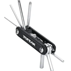 Topeak Essentials Cycling Accessory Kit with Mini Dual Pump, Shuttle Lever 1.1 & X-Tool+