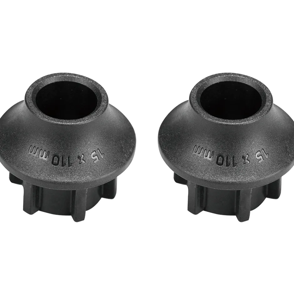Transporttassen|Montagestandaarden < Topeak Front Fork Thru-Axle Adapter 15x110 mm voor Pakgo X, Pakgo XS en Prepstand X