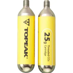 Topeak 25g Threaded CO2 Cartridge (2 pieces)
