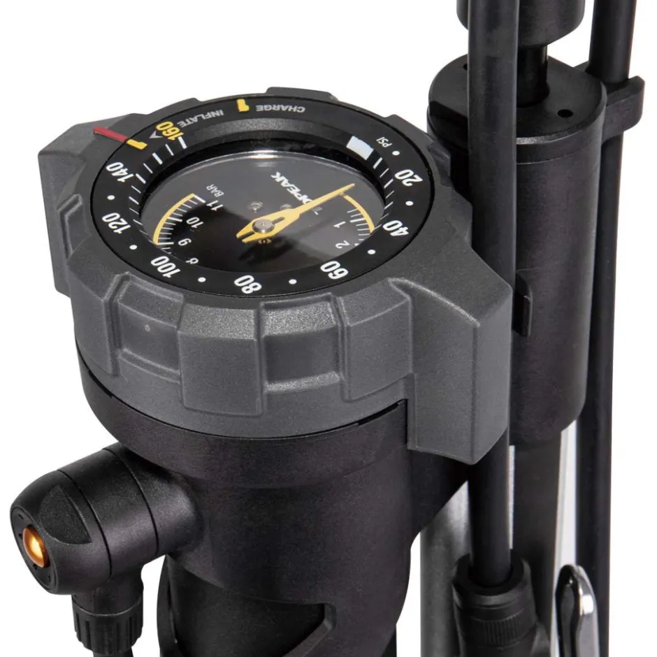 Vloerpompen|Tubeless Pompen < Topeak JoeBlow Booster Floor Pump - black