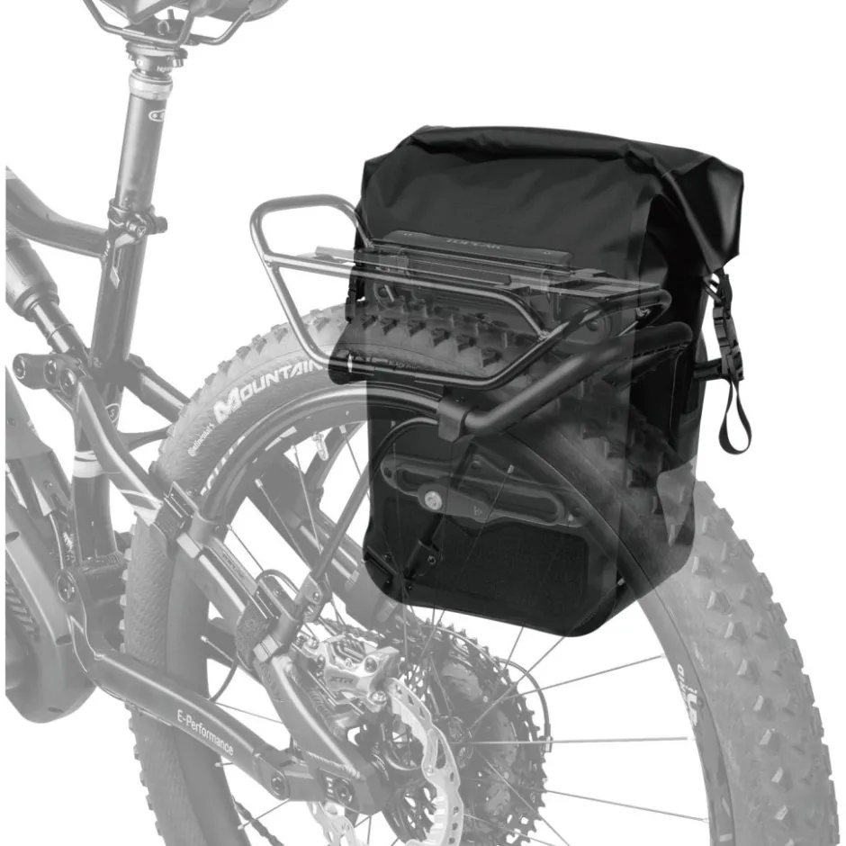 Bagagedragertassen < Topeak Pannier DryBag Bagagetas - 15L - zwart