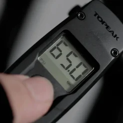 Voorvorkpompen < Topeak Pocket Shock Digital Shock Pump - zwart