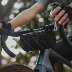 Stuurtassen < Topeak Tubular BarBag Slim Stuurtas 1.5 L - zwart