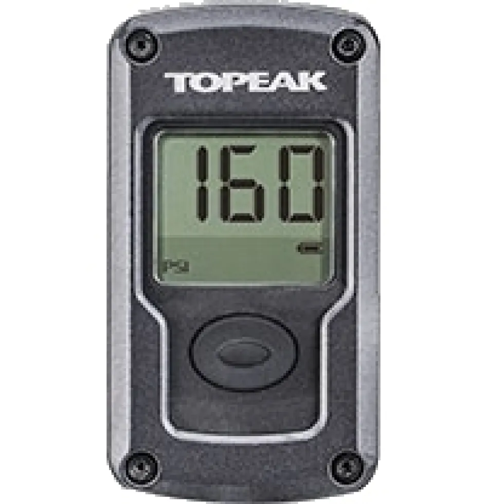 Topeak Turbo Morph Digital Luchtpomp - zwart