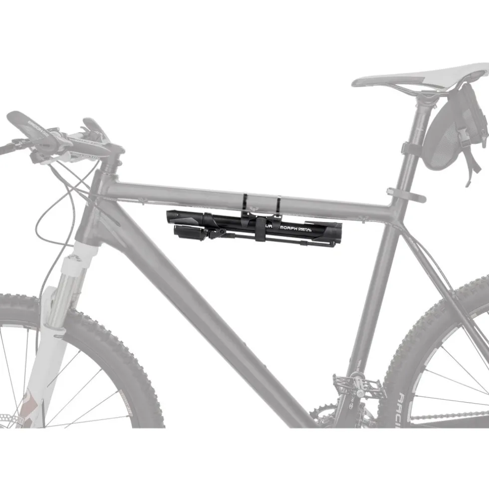 Topeak Turbo Morph Digital Luchtpomp - zwart