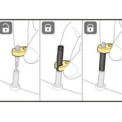 Topeak Valve Extender 28mm Presta (2 pieces)