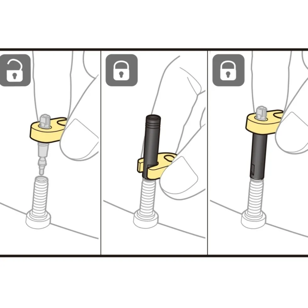 Topeak Valve Extender 28mm Presta (2 pieces)