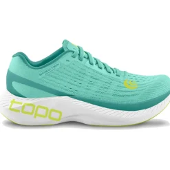 Hardloopschoenen Voor Op De Weg|Schoenen < Topo Athletic Specter Hardloopschoenen Dames - aqua/lime