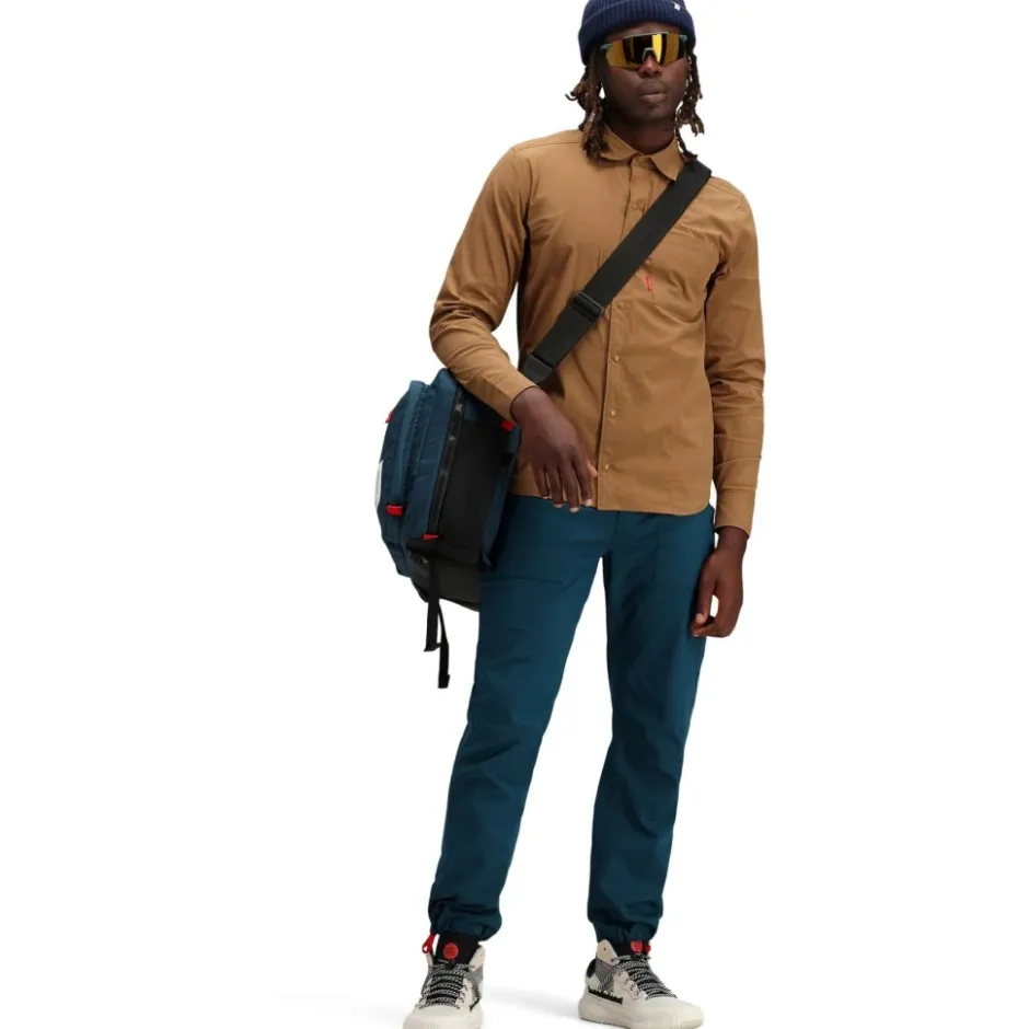Reistassen & Sporttassen|Reistassen & Sporttassen < Topo Designs Global Briefcase Tas - 20L - Stone Blue/Forest