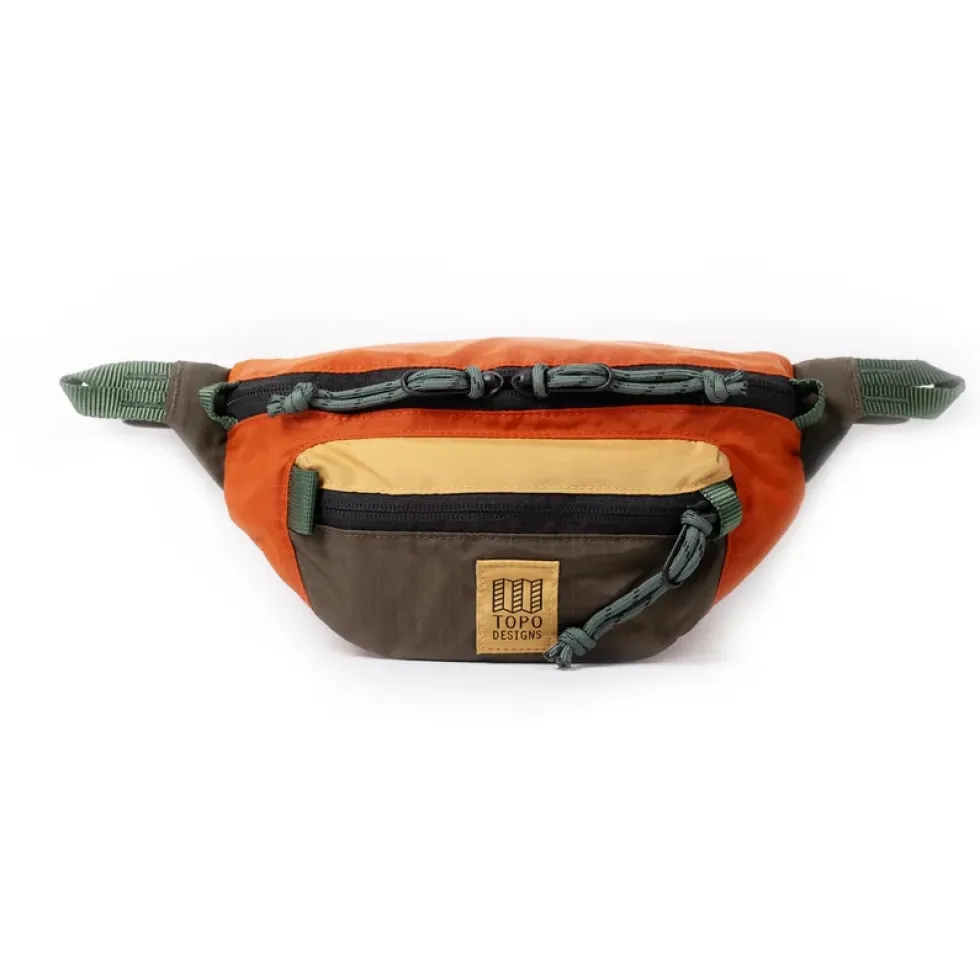 Topo Designs Mountain Heuptas - 1L - Woodland/Terracotta