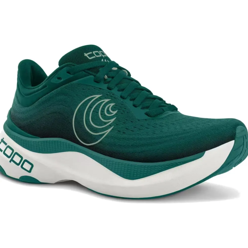 Topo Athletic Aura Hardloopschoenen Heren - teal/white